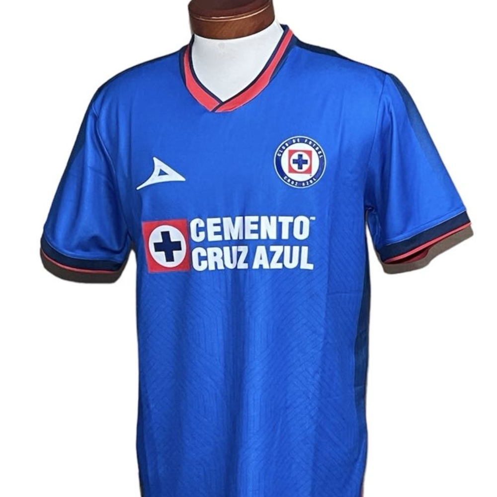 Soccer jersey cruz Azul men sizes blue color